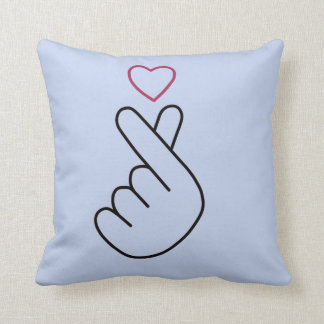Cojín Decorativo corazón del dedo