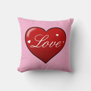 Cojín Decorativo Corazón elegante de "amor"