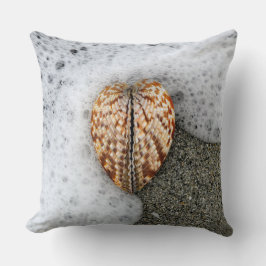 Cojín Decorativo Corazón en la playa