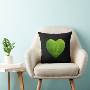 Cojín Decorativo Corazón Herboso