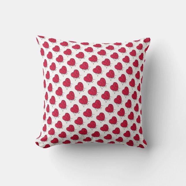 Cojín Decorativo Corazón Ligero (Anverso)