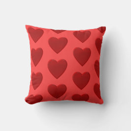 Cojín Decorativo Corazón Rojo