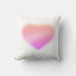 Cojín Decorativo corazón rosa