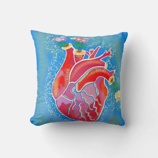 Cojín Decorativo Corazón sano (Anverso)