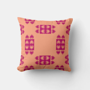 Cojín Decorativo Corazón Seamless abstract ornamentate