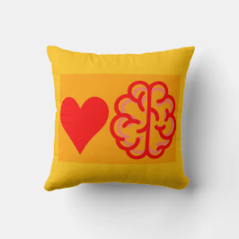 Cojín Decorativo Corazón y mente