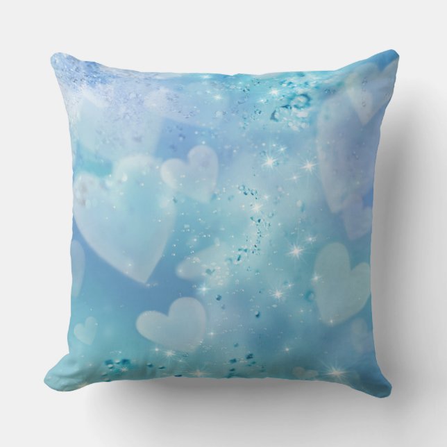 Cojín Decorativo Corazones (Anverso)