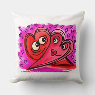 Cojín Decorativo Corazones