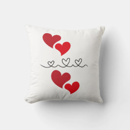 Cojín Decorativo Corazones