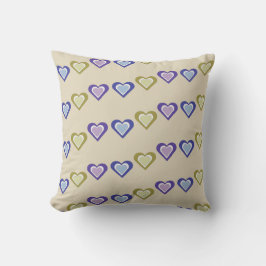 Cojín Decorativo Corazones