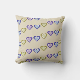 Cojín Decorativo Corazones