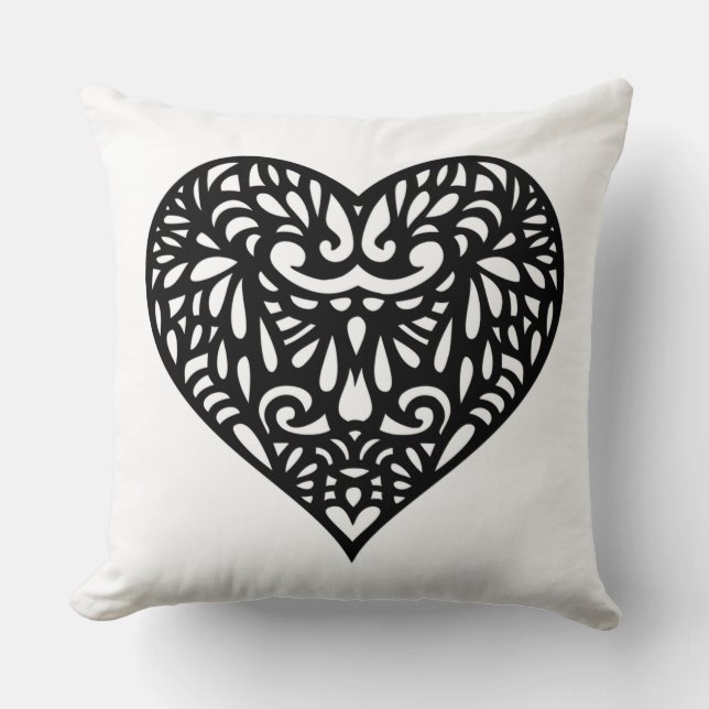 Cojín Decorativo Corazones (Anverso)