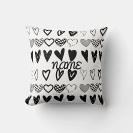 COJÍN DECORATIVO CORAZONES ASORCIADOS