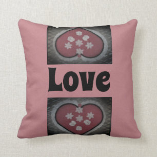 Cojín Decorativo Corazones con cefalea