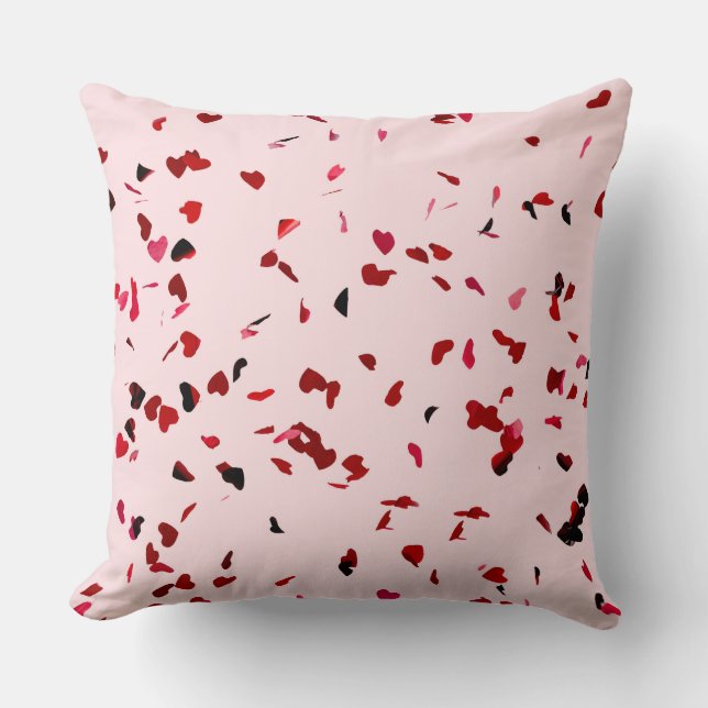 Cojín Decorativo Corazones de amor (Anverso)