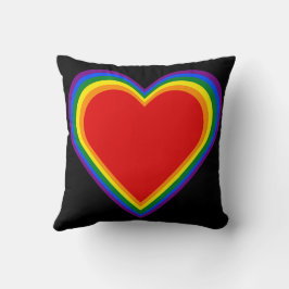 Cojín Decorativo Corazones de Orgullo