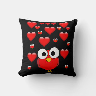 cojín decorativo corazones de San Valentín