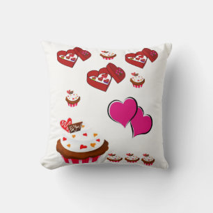 cojín decorativo corazones de San Valentín