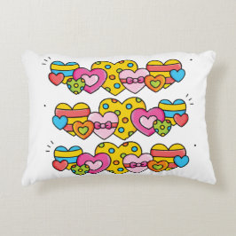 Cojín Decorativo Corazones de San Valentín