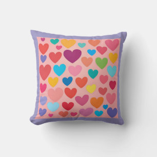 Cojín Decorativo Corazones el día de San Valentín