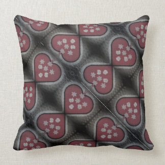 Cojín Decorativo Corazones flameados