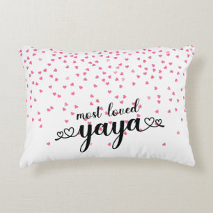 Cojín Decorativo Corazones Más Amados YaYa