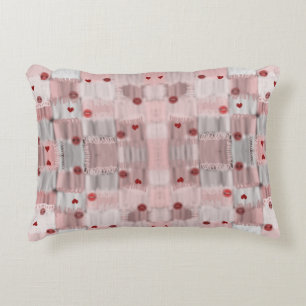 Cojín Decorativo corazones y botones