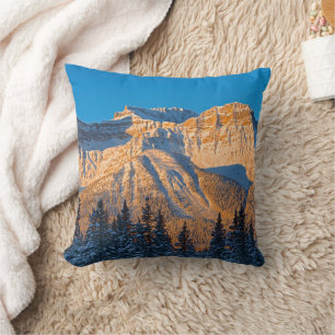 Cojín Decorativo Cordillera Waputik en las Montañas Rocosas canadie
