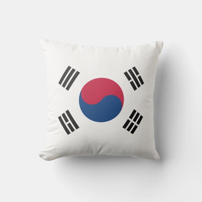 Cojín Decorativo Corea del Sur (Anverso)