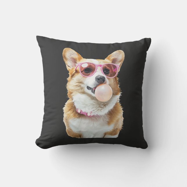 Cojín Decorativo Corgi    (Anverso)