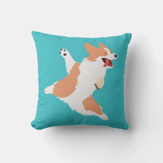 Cojín Decorativo Corgi Juguetón