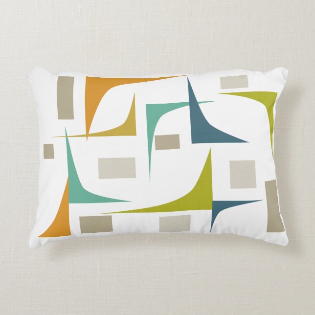 Cojín Decorativo Corners Mid Century Modern Pillow (Anverso)