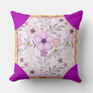 Cojín Decorativo Cornerstone Blossom Lavanda