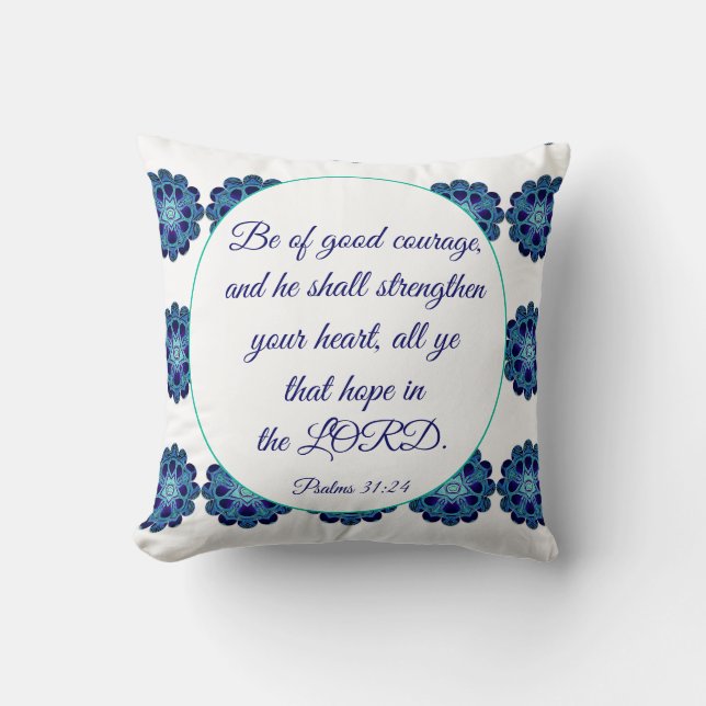 Cojín Decorativo Cornflower 2 Su Amor (Anverso)