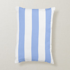 Cojín Decorativo Cornflower Blue White Awenters Stripes al aire lib