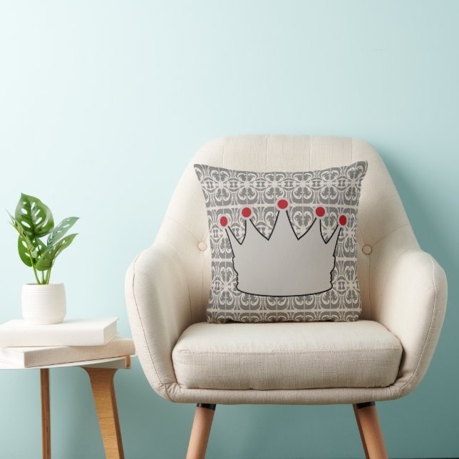 Cojín Decorativo Corona  (Silla)