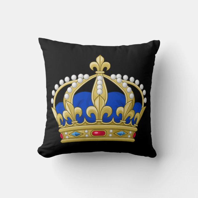 Cojín Decorativo Corona (Anverso)