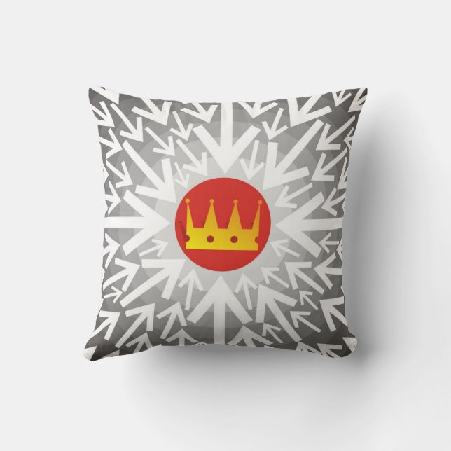 Cojín Decorativo Corona dorada (Reverso)