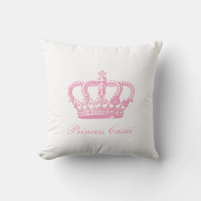 Cojín Decorativo Corona rosa (Anverso)