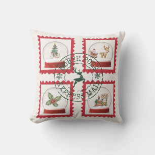 Cojín Decorativo Correo Exprés del Polo Norte – Navidad