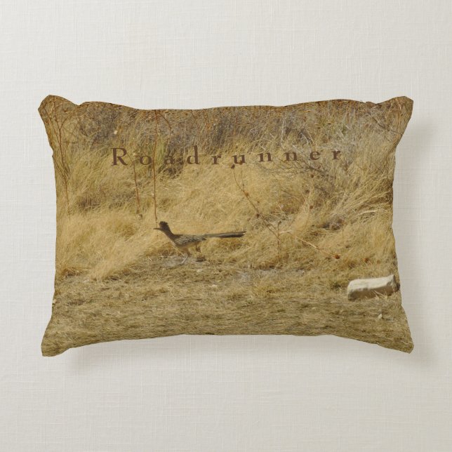 Cojín Decorativo Corriendo Correcaminos  (Anverso)