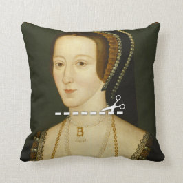 Cojín Decorativo Corte aquí - Ana Bolena