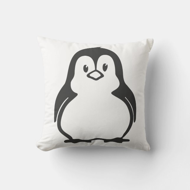 COJÍN DECORATIVO CORTE PENGUIN PILLOWS (Anverso)