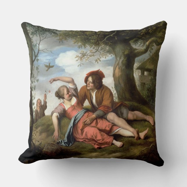 Cojín Decorativo Cortejo rústico (Anverso)