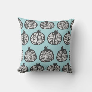 Cojín Decorativo Cortes de frutas granadas de incandescencia de pat