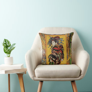 Cojín Decorativo Cortesana japonesa Oiran de Vincent van Gogh