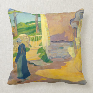 Cojín Decorativo Cortijo en Le Pouldu, 1890 (aceite en lona)