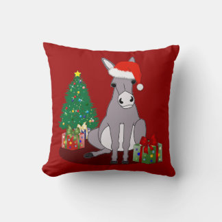 Cojín Decorativo Cosa reversible de moras navideñas
