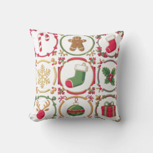 COJÍN DECORATIVO COSAS DE NAVIDAD