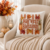 Cosecha Bendiciones Otoño Calabaza